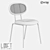 Modern Rattan Chair | LoftDesigne 3802 3D model small image 4