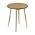 Satellite Round 70cm Veneer Table 3D model small image 4