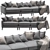 Serene Slumber Sofa 3D model small image 4