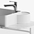 Flair Metal Stand with Cartesio Sinks 3D model small image 3