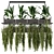 Metal Box Hanging Plants - Set 269 3D model small image 2
