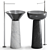 Sleek Marquinia Freestanding Washbasin 3D model small image 1