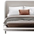 Antoni Queen Bed: Sleek Modern Design & Superior Comfort 3D model small image 3