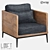 Cozy LoftDesign Armchair 3D model small image 1