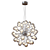 Elegant Dualita Chandelier - Stunning Lighting Solution 3D model small image 3