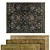 Elegant Square Rug 3D model small image 2