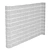 Craft Wave Fence  Unique Architectural Fencing Solution 3D model small image 6