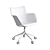 Kartell Q/Wood Chair: Elegant Wood & Chrome Design 3D model small image 5