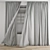 3D Curtain Model with Wind Effect 3D model small image 12