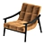 MINOTTI Fynn: Luxurious Contemporary Armchair 3D model small image 3