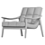 MINOTTI Fynn: Luxurious Contemporary Armchair 3D model small image 6