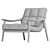 MINOTTI Fynn: Luxurious Contemporary Armchair 3D model small image 13