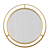 Terwilliger Round Wall Mirror: Elegant and Luxurious 3D model small image 3