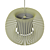 Title: Magnetic Glow Pendant Light 3D model small image 5