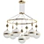 Stunning Laura Wall Chandelier 3D model small image 1