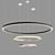 Sleek Circle Pendant: Compendium Circle by Luceplan 3D model small image 2