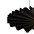 BuzziPleat Light: Felt Hanging Acoustic Panel with Integrated Lighting 3D model small image 2
