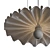 BuzziPleat Light: Felt Hanging Acoustic Panel with Integrated Lighting 3D model small image 3