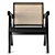 Sleek EASY Armchair 3D model small image 2