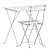 Stylish Outdoor Table and Chairs Set 3D model small image 5