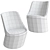 Sleek and Stylish DIDI Chair 3D model small image 2
