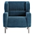 Dienne Salotti Noel Chair: Modern, Stylish Seating 3D model small image 2