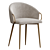 Modern Claire Counter Chair 3D model small image 1