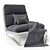 B&B Italia Luxury Sofa 3D model small image 3