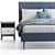 Elegant IKEA IDANAS Bed: Stylish Design & Superior Comfort 3D model small image 5