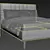 Elegant IKEA IDANAS Bed: Stylish Design & Superior Comfort 3D model small image 6