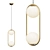 Ring Duo Pendant Light 3D model small image 3