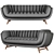 Stylish Seater Leather Sofa: BRUNO 3D model small image 3