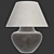 Title (English): Zara Home - Black Ceramic Base Lamp 

Title (Russian): Zara Home - Лампа на чер 3D model small image 3