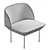 Minimalist Scandinavian Oslo Armchair 3D model small image 4