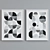 Modern Abstract Picture Frame Set 3D model small image 3