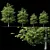 Tree Exterior: Enhance Outdoor Beauty 3D model small image 3