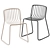 Minimalist Nude Randa Chair 3D model small image 1