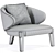 Sweet Jane: Stylish & Comfortable Furniture 3D model small image 3