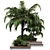 Outdoor Plant Collection: 58 Garden Pot, Tree, Palm, Bush, Fern, Grass, Wood Vase 3D model small image 2