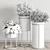 Metal Vase Plant Stand: Stylish Indoor/Outdoor Collection 3D model small image 6