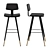 Title: Flash Furniture Leather Bar Stool 3D model small image 5