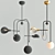 Modern Pendant Lamp with Dual Shades 3D model small image 4