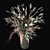 Eternal Blooms Dried Flower Bouquet 3D model small image 2