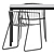 Sleek Nude Ar Table & Chair 3D model small image 3