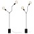 Nature-inspired Twig Floor Lamp 3D model small image 1