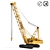 Durable DEK-361 Crawler Crane 3D model small image 1