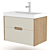 AQUATON Olivia 70 Oak Vanity 3D model small image 4