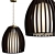 Carling Pendant Light: Stylish Illumination for Modern Spaces 3D model small image 3