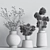 Collaction Plants Bouquet: Stunning Corona Floral Arrangement 3D model small image 7