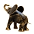 Majestic Elephant Sculpture 3D model small image 3